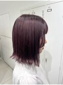 ブリーチ必須ピンクラベンダーカラー♪