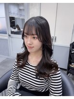 ロンドアヴァントゥス 池袋(Lond aventus) 韓国レイヤー/韓国風/ボブ/髪質改善/黒髪/ブリーチなし〔池袋〕