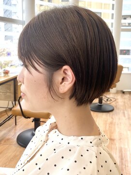 アピッシュ(apish 並木通り) 丸み伸ばしかけショートボブ♪