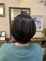 ベレッタ 枚方店(veretta.)&nbsp;柔らかショートボブ30代/40代/50代（田村良平）/丸みシルエット