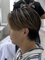 メンズ サロン ドット トウキョウ 町田店(men's salon dot. tokyo)&nbsp;ニュアンスパーマ×センターパート
