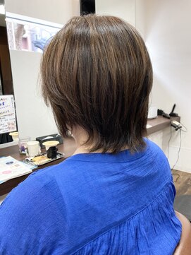 ジールヤマグチ 朝霧駅前店 【白髪ぼかし】レディースカット【白髪ぼかし/白髪染め/マーブ】