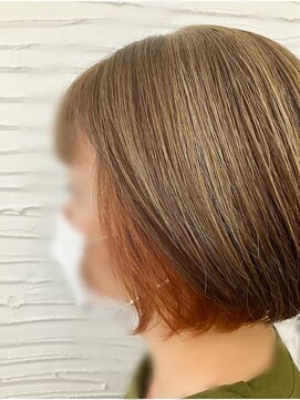 グロウトヨサキワン(GLOW TOYOSAKI ONE) インナーカラー ナチュラルオレンジ