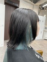 リミットバイアフィナー 大宮店(limit by Afinar) インナーカラー/ペールグリーン