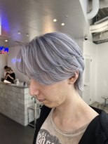 ゲーム 原宿店(GAME)&nbsp;メンズセンターパート/ダブルカラー/ブリーチ/髪質改善/原宿