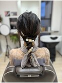 パーティー用ヘアアレンジ