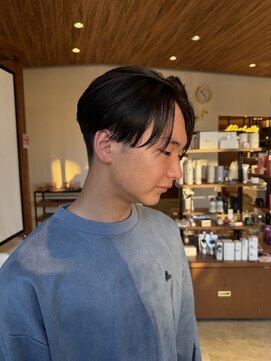 サラビューティーサイト 志免店(SARA Beauty Sight) ニュアンスパーマでつくるセンターパート