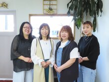 美容室サムの雰囲気（全員女性スタッフなので、相談しやすい♪）