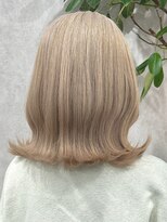 ロウル 渋谷(LOWRL)&nbsp;ミルクティーベージュ/ブリーチ/ダブルカラー