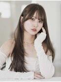 (レイヤーカット/韓国ヘア/前髪/髪質改善/巻ける縮毛矯正)