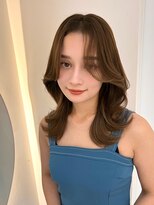 オーシャンヘアリゾート(Ocean hair resort) ＊ヘーゼルベージュ外ハネウェーブミディアム＊
