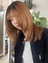 サロン ド ビカ(Salon de bika)&nbsp;外国人風ジンジャーオレンジ