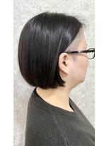 シュガービー(SUGAR-B)&nbsp;ツーブロックボブ/ボブ/黒髪ボブ/韓国カラー