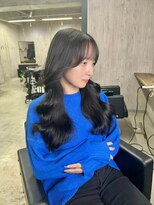 ジゼル 中津大分(GiseL)&nbsp;ブラック×レイヤー　韓国風髪質改善トリートメント　レイヤー