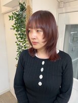 シンク オモテサンドウ(sync omotesando)&nbsp;チェリーピンクレイヤーカット