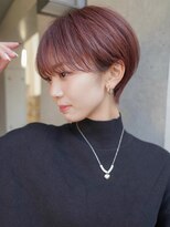 カライング(ing)&nbsp;大人可愛い20代30代40代黒髪前下がりひし形小顔ボブ丸みショート