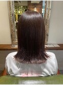 くびれヘア/アプリコットオレンジ/夏のヘアアレンジ/武蔵小杉