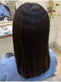 premium髪質改善ストレート