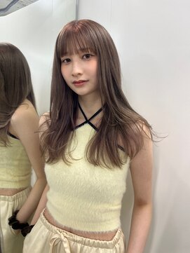 ヌーヴ(Nu:v) ブラウンベージュ/レイヤーカット