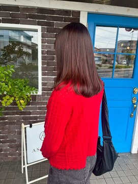 アズグロウ エクラ(AS GROW 'eclat) つやめきストレートロング