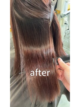 リ シャルム バイ エニーハウ 南七日町店(Re charm by anyhow) ご自宅でも楽になる！サラ艶縮毛矯正
