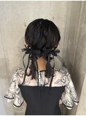 短い方でもできます！ツインアレンジ