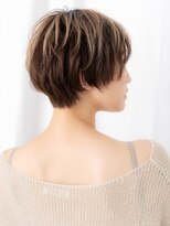 カバーヘア ブリス 上尾西口店(COVER HAIR bliss)&nbsp;抜け感プレイングカラー小顔ミニマルボブ//上尾20代30代