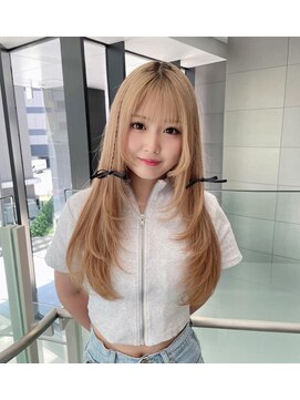 クム(kumu) 韓国へア/レイヤー/顔周り/ボブ/透明感カラー