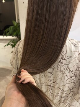 ブリーチなしダブルカラー/髪質改善/バイカルテ