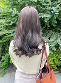 【ブルベ】大人透け感シルバーグレージュ♪