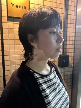 ハマモト ヤマ オオサカ(ハマモト Yama Osaka) ショートパーマ