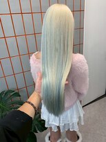 ペレ 原宿(PELE)&nbsp;ダブルカラー/ケアブリーチ/羽エクステ/原宿