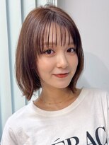 ガーデン 銀座(GARDEN)&nbsp;ボブ ボブレイヤー レイヤー 顔まわり 前髪 透明感カラー