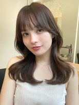 POCKET郡山安積店 ショートカットレイヤーカット髪質改善縮毛矯正【4月1日OPEN予定】&nbsp;着物ヘア/ダークアッシュ/ミディアムレイヤーカット/郡山