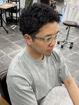 アムレヘアーエタ(amule hair eta) 【amule hair eta】ピンパーマ/ビジネスショート/20代/30代