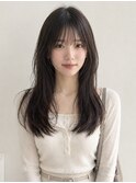 フェイスレイヤー/レイヤーカット/韓国ヘア　吉祥寺