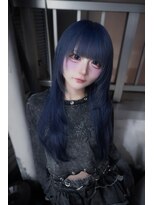 ジンクス 渋谷(ZYNX)&nbsp;グレーに落ちるネイビーカラー