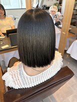 ティア ヘアデザイン(Theia hair design)&nbsp;ぱつっとミニボブ