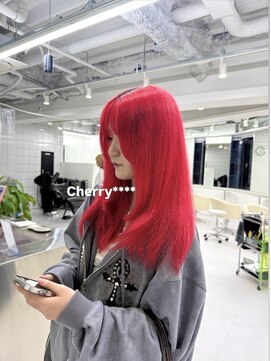 ギア(GEAR.) 【最先端☆落ちる赤】Cherry red