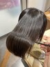 話題の［髪にドラマを］髪質改善ストレート＋カット