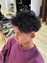 リンク(link) スパイキーピンパーマ