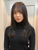 アトレ 梅田店(attrait)&nbsp;グレージュロング × 上品な透け感を引き出すカット&カラー
