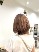 ヘアアンドメイク 心座(hair&make)&nbsp;大人女性の白髪ぼかし