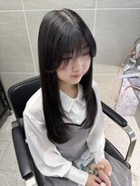 アンジェリカラボ 梅田店(ANGELICA LABO)&nbsp;巻かずに決まる！似合わせレイヤーカット＆顔周りデザイン