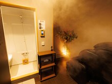 しをりやの雰囲気（霧の座ーマイルドながらも体の芯まで温まる新感覚のサウナです。）
