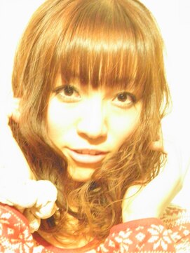 ネスト ヘアーデザイン(NEST hair design) 【NEST 札幌】ミディアムのランダムカール