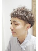 無造作風パーマでこなれ感◎ルーズマニッシュ