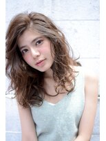 ミラバイグリーン(Mira by green)&nbsp;white beige × 無造作air wave