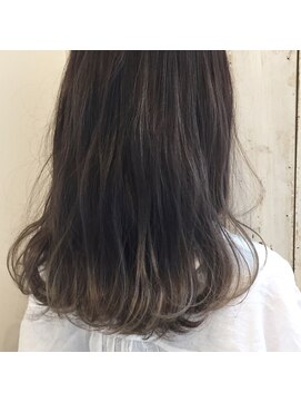 リノ(Lino) 【外国人風】グラデーションハイライトグレージュ