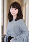 ナチュラル透明感ロング